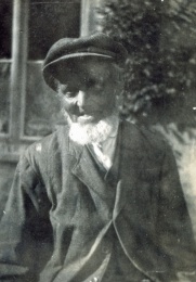 Albert Townsend by Peter Fox taken on the 1924 Travelling Morrice Tour