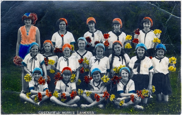 Greenfield Morris Dancers (c.1920s). Morris Ring Archive